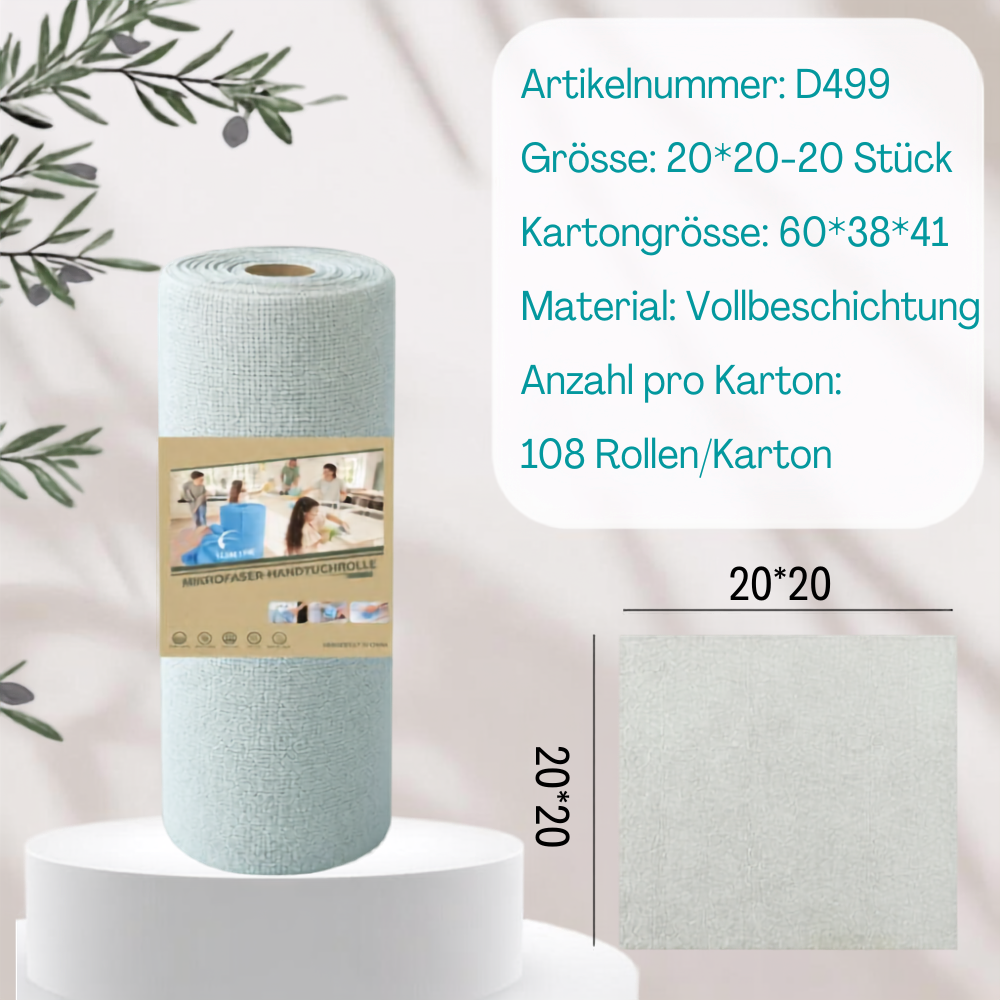 EcoRoll - Schluss mit Wegwerf-Papier: Die Küchenrolle, die du nie wieder nachkaufen musst!
