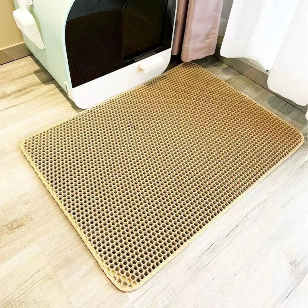 PawTrap - Fängt Streu auf, bevor sie sich in der Wohnung verteilt.