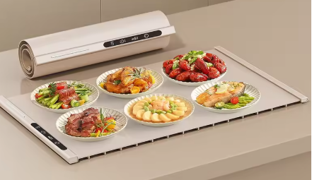 ROLLIWARM - Smart & Tragbar: Präzise Wärme für jedes Gericht.